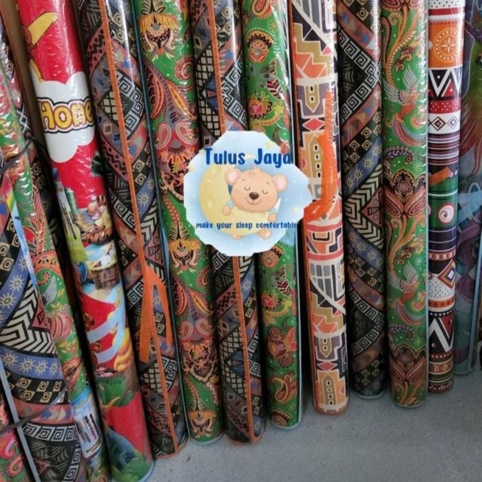 Karpet Tikar Spon extra Tebal ukuran Jumbo - Karakter/Motif