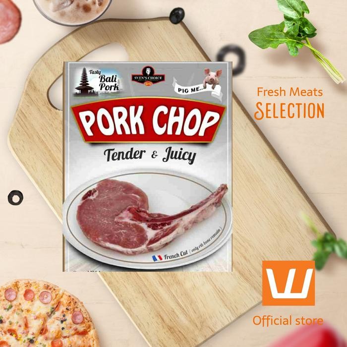 

Pilihan- Pork Chop Sven'S Choice 200G Premium Cut