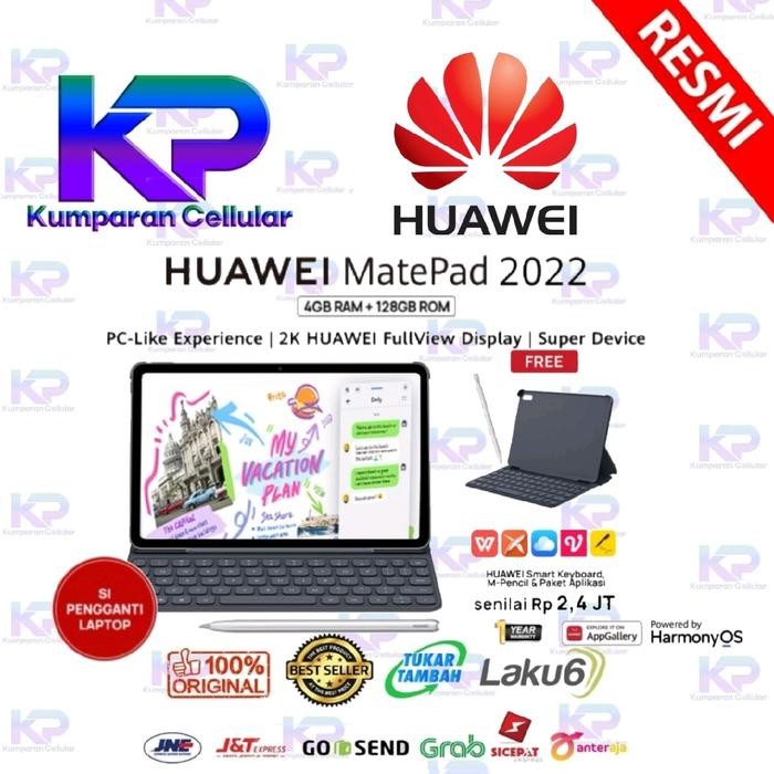 Pilihan- Huawei Matepad 10.4 R 2022 Free Keyboard Garansi Resmi