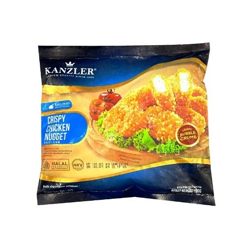 

S61399 KANZLER CRISPY NUGGET AYAM 120GR MAJU BERSAMA (20250910)