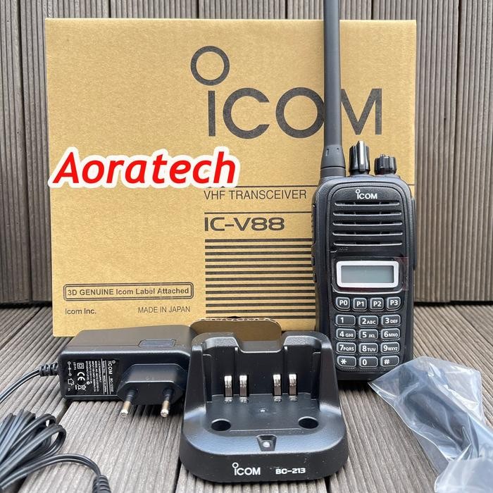 Pilihan- Ht Icom V88 Antenna Ic-V88 V 88 Vhf 136-174Mhz Handy Talkie Antena Walkie