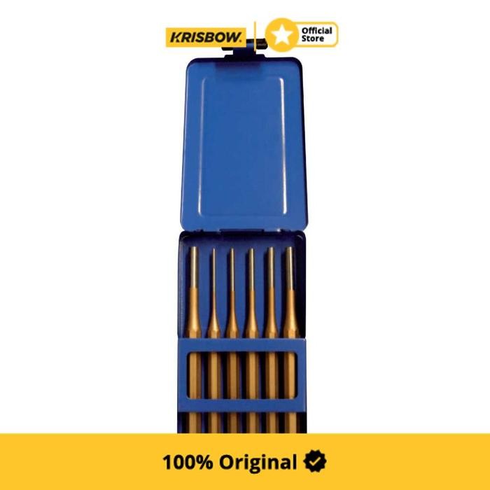 

HOT SALE! Krisbow Set Taper Punch 6 Pcs Lrpp6