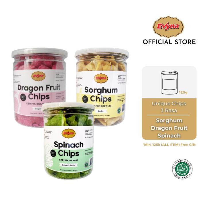 

Paket Evyna Keripik Unik 3 Rasa
