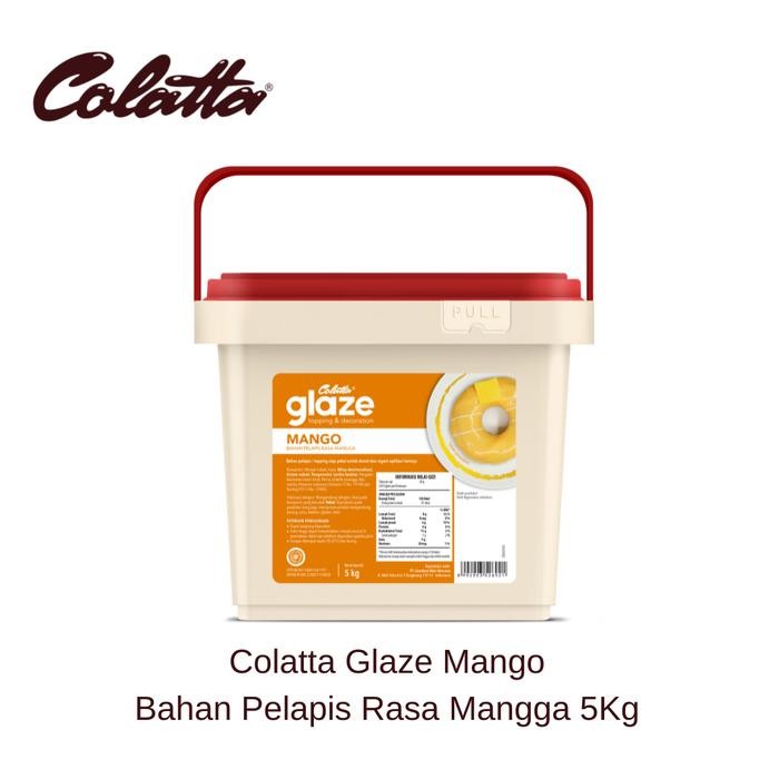 

Colatta Glaze Mango - Bahan Pelapis Rasa Mangga 5Kg