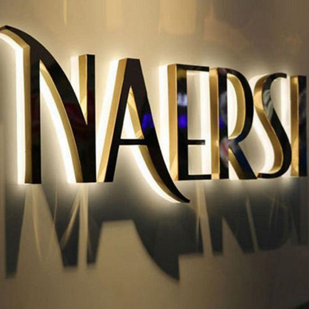 3D Led Metal Letter Sign Led Outdoor Store Sign Letter For Wall