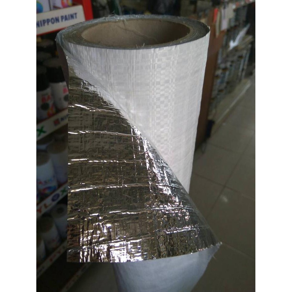 New Peredam Panas Atap / Insulasi Atap / Alumunium Foil Atap Harga 1 Meter