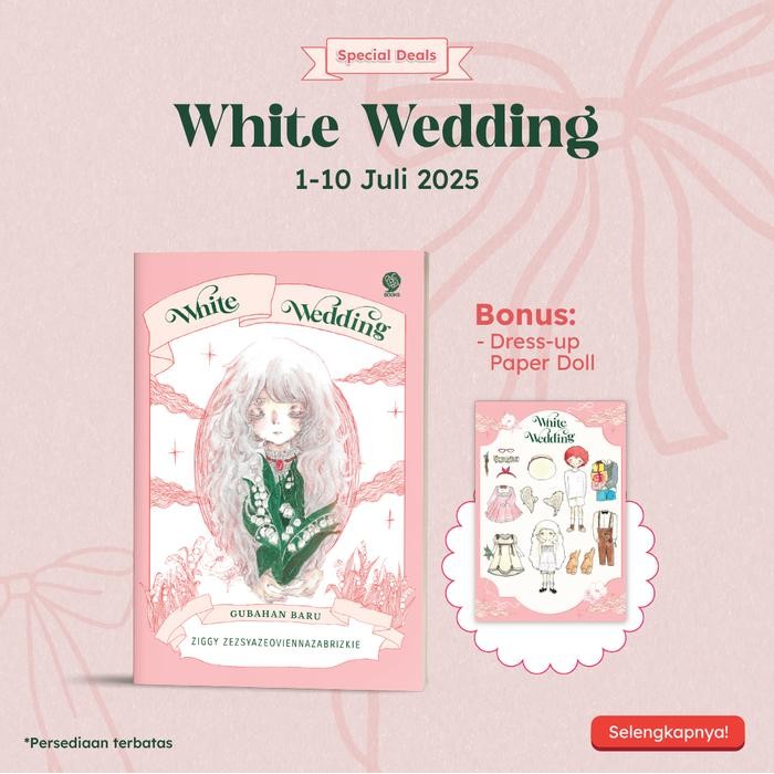 [Mizan] SPESIAL OFFER Buku Novel White Wedding - Ziggy Zezsyazeoviennazabrizkie