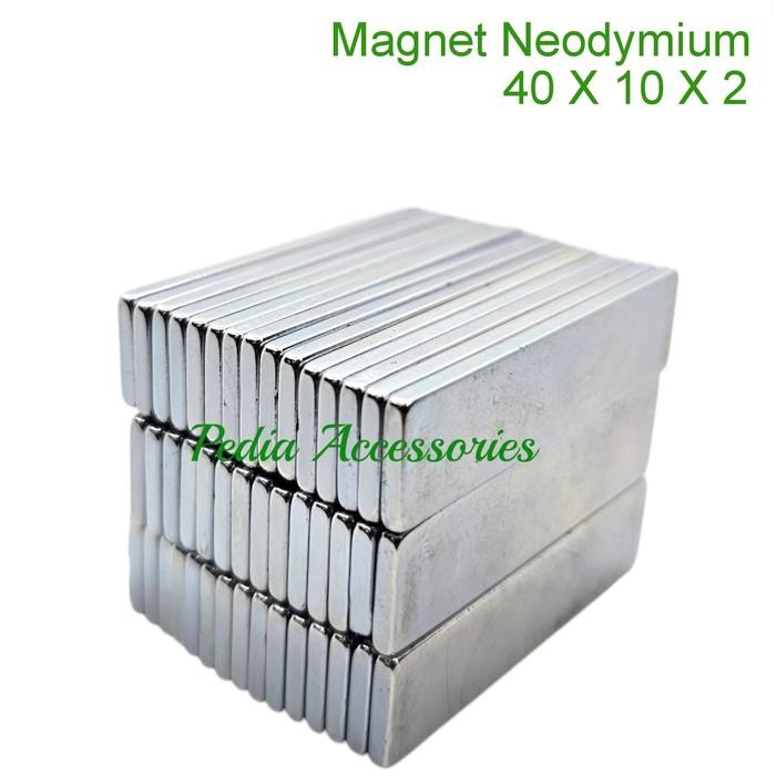 

New Magnet neodymium 40x10x2mm Magnet Kotak