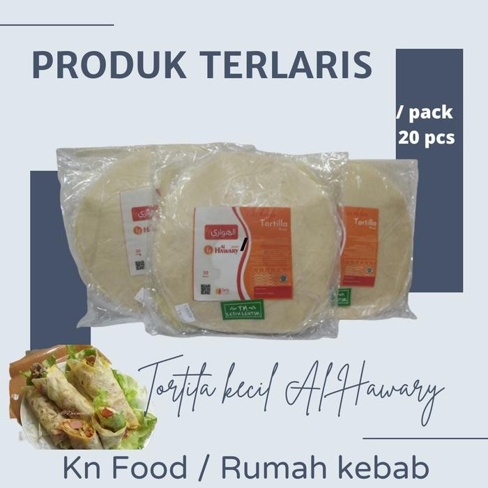 

Stok Baru Tortila Kebab Kulit Kebab Frozen 20 Lmb - Libanes Kecil Diameter 20cm