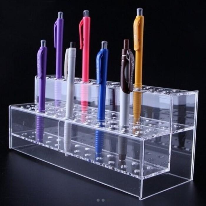 

TERLARIS! tempat pulpen//akrilik rak pensil
