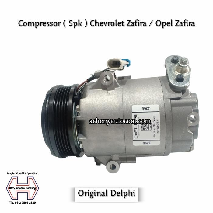 Compressor Ac Mobil Chevrolet Zafira / Opel Zafira Original Delphi