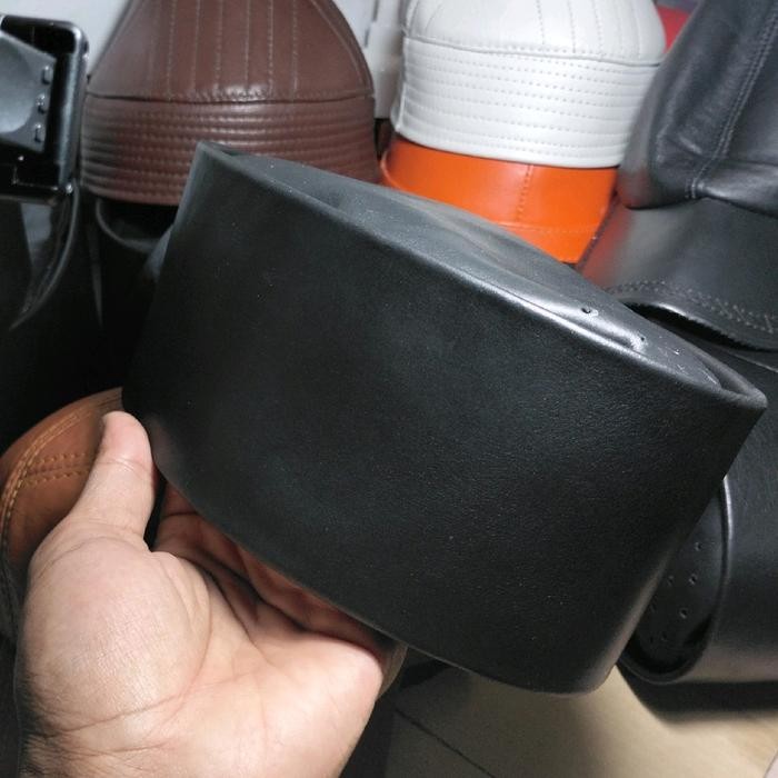 Pilihan- Topi Peci Kopiah Muslim Haji Kulit Asli Lembut Model Songkok Iming Polos Ukuran Dewasa