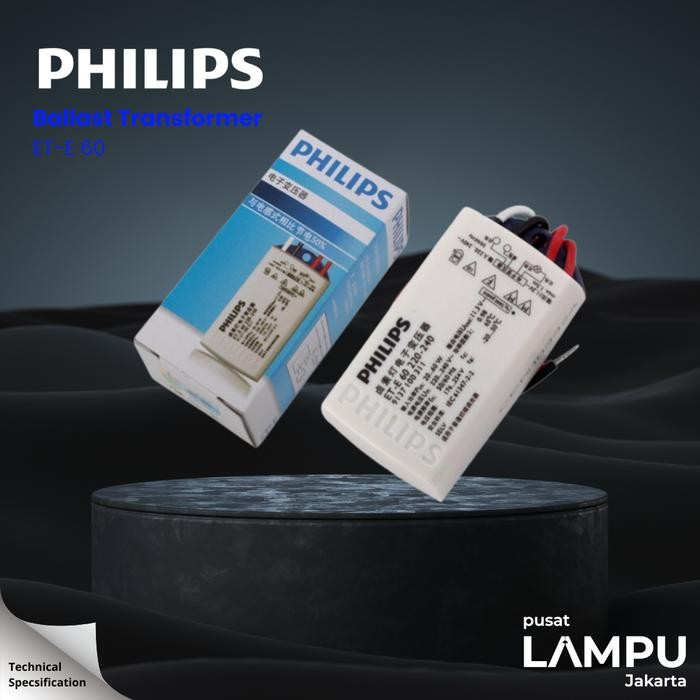 PHILIPS Electronic Ballast ET-E 60 (Ballast lampu Halogen)