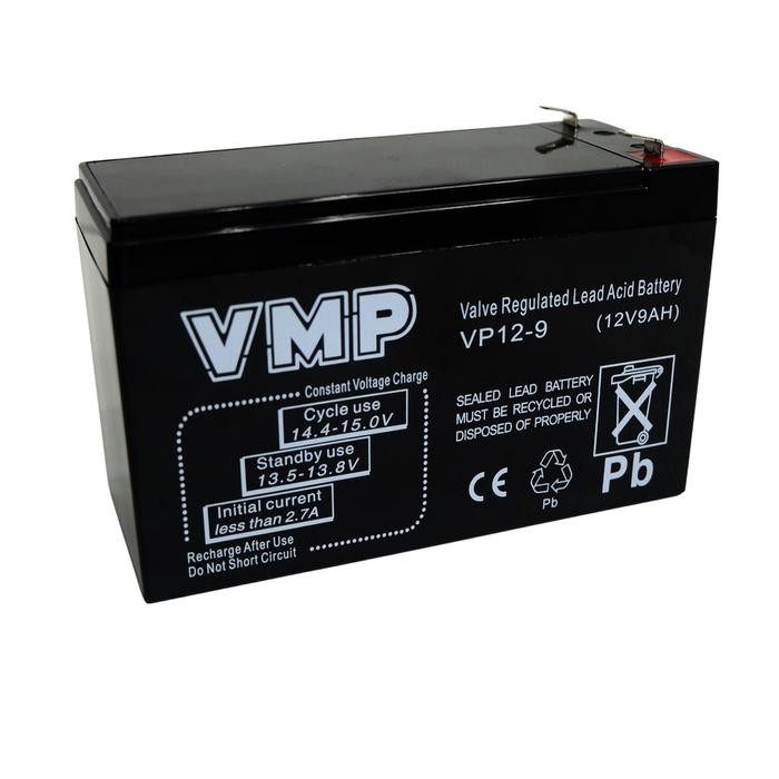 Promo Aki Ups Vmp 12V 9Ah 10Ah Baterai Ups Aki Kering Batere Battery Vrla Terlariss 