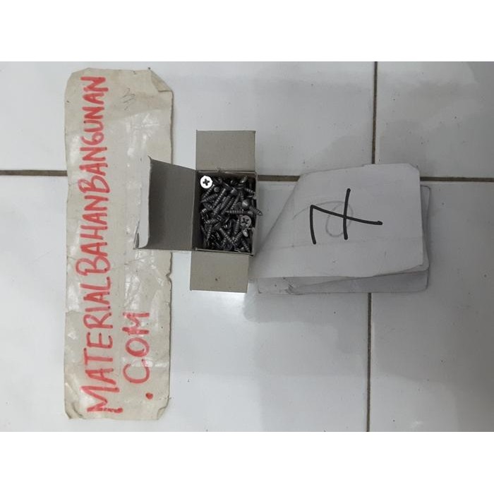 skrup kayu 1/2 x 4 inch skrup kayu besi skrup tapping kayu