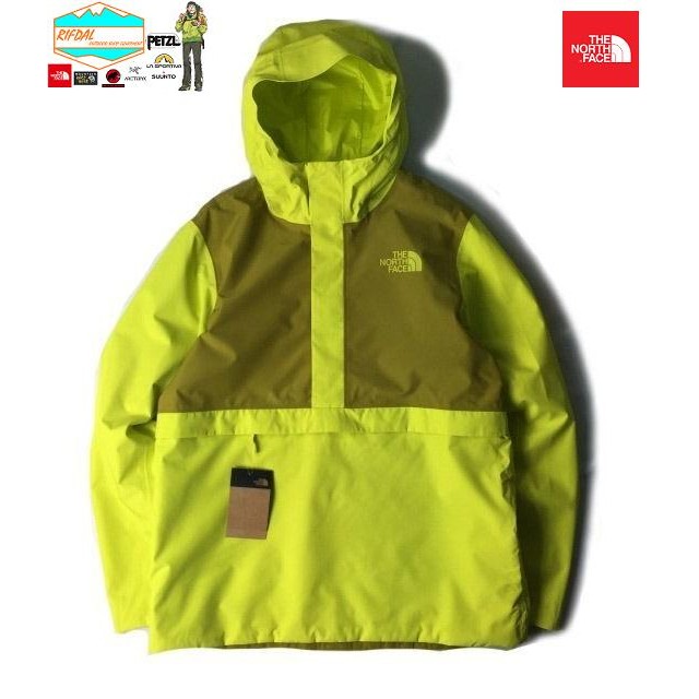 DISKON VINTAGE TNF MENS ANORAK WATEROOF JACKET SIZE M YELLOW READY STOCK