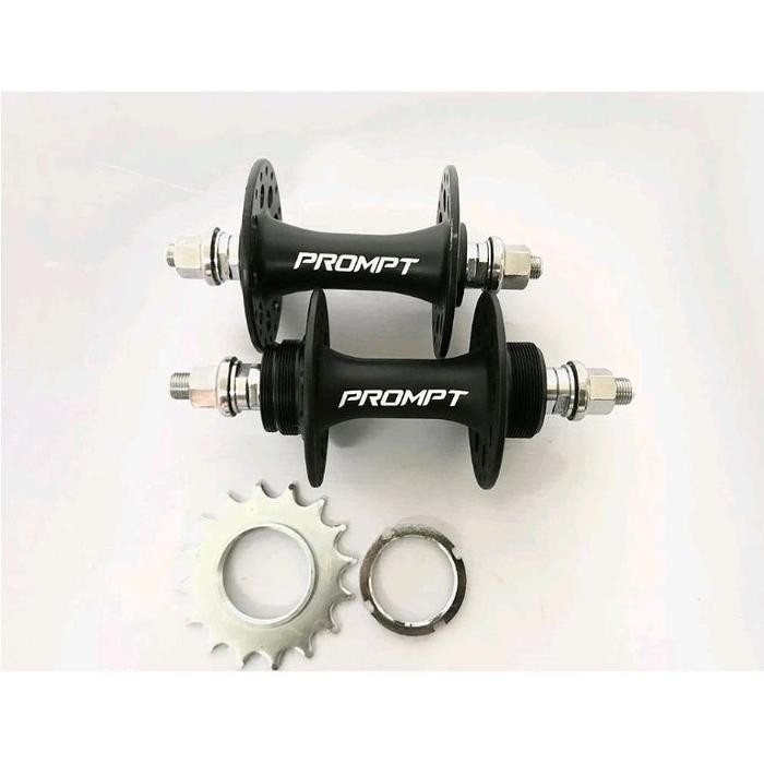 Ready Hub Sepeda Fixie Viva Prompt Sealed Bearing Made in Taiwan Black Outdoor