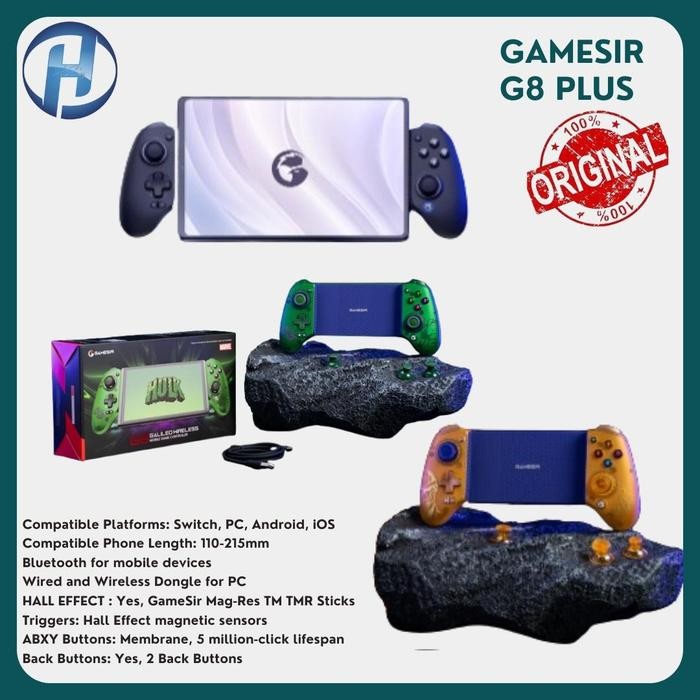 Ready GameSir G8+ Plus Galileo Bluetooth Gamepad Controller Hall Effect Stick Multi-Platform