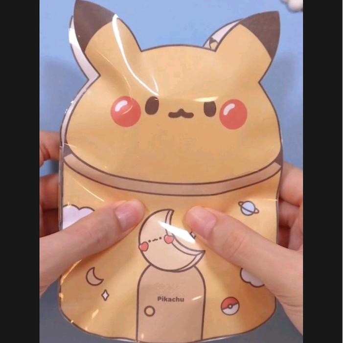 MJ Rumah Pikachu Squishy book/ mainan kertas/ mainan edukasi anak/ mainan viral Toys