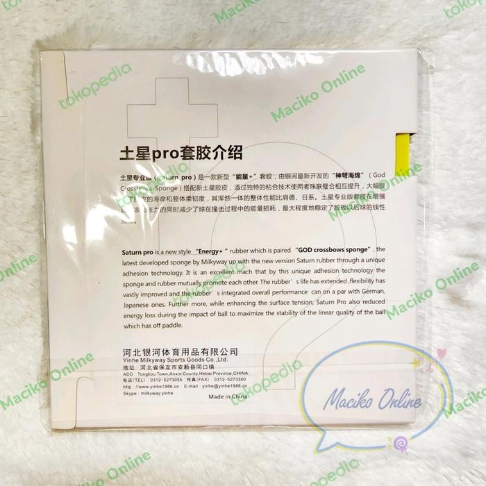 Yinhe Saturn Pro ~ Karet Pingpong Yinhe Best Seller