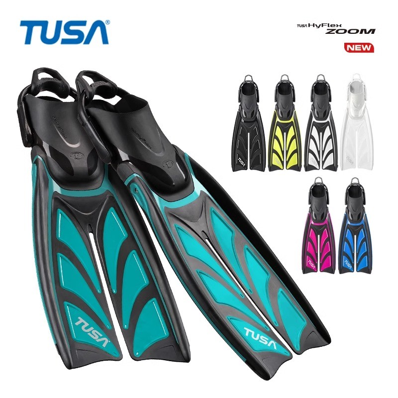 TUSA SF0111 Professional Diving Fins Adjustable Fork Frog Shoes Power Strong Scuba Diving Equipment