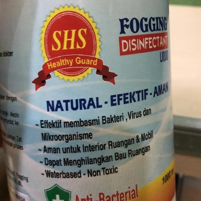 Cairan Mesin Fogging Desinfektan 1 Liter Food Grade
