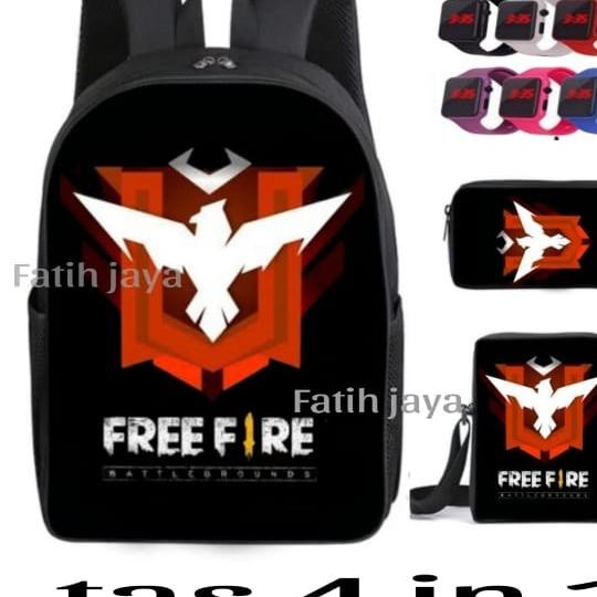 tas freefire - tas anak laki - tas ff - ransel anak sekolah cowok - tas anak cowok - tas sekolah sd