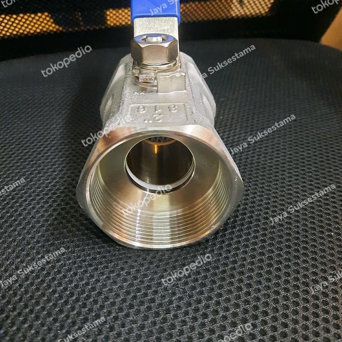 Terbaik Kran Air 2" Inch Ball Valve Stainless Steel Sankyo Terlariss 