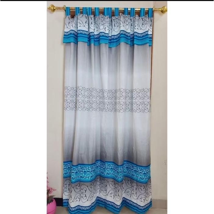Gorden Pintu Rumbai Motif Bunga Gorden Pintu Kamar