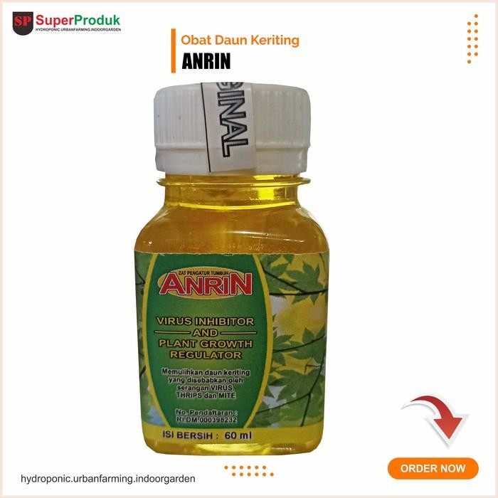 AMPUH Zpt ANRIN Obat Daun Keriting Cabai tanaman lain 60 ml