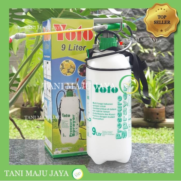 Hand Sprayer Yoto 9 Liter Alat Tangki Semprot Tanaman Disinfektan