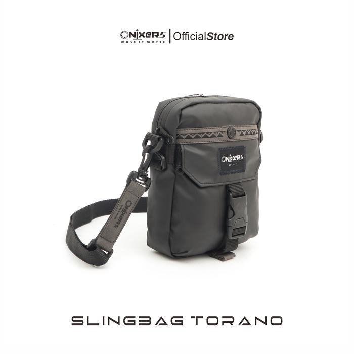 Onixers TORANO Tas Slempang Slingbag Pria Waterproof Selempang Waistbag