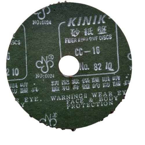 Sale Fibre Abrasive Disc Amplas Bulat Fiber 7 Inch Kinik Cc