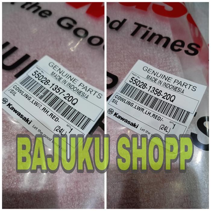 Promo Fairing Fering Bawah Merah Maroon Ninja Rr Old Zx Original Terlariss 