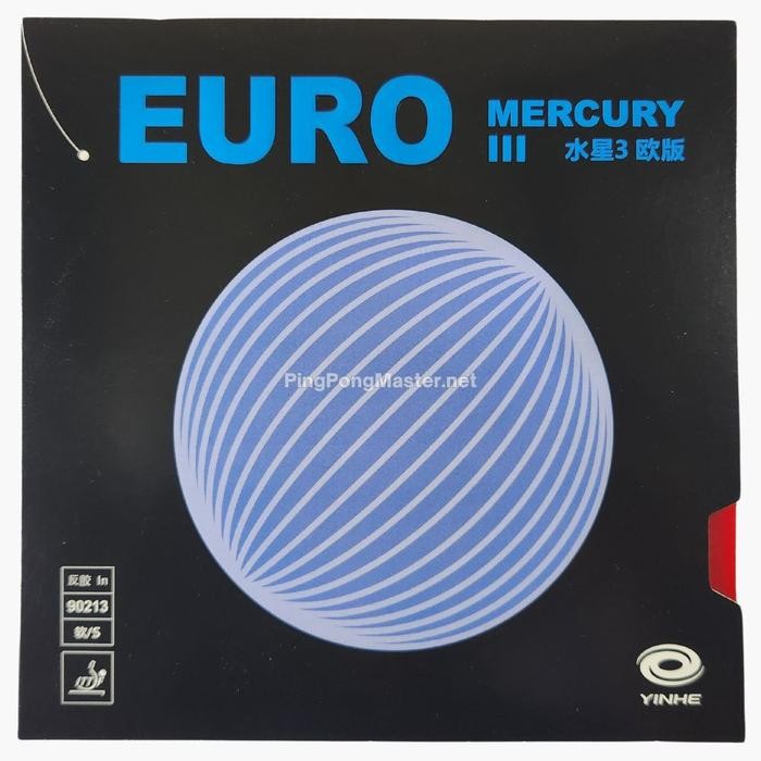 fb17- Yinhe Mercury Iii Euro- Karet Pingpong Bet Tenis Meja Yinhe Mercury 3 Euro