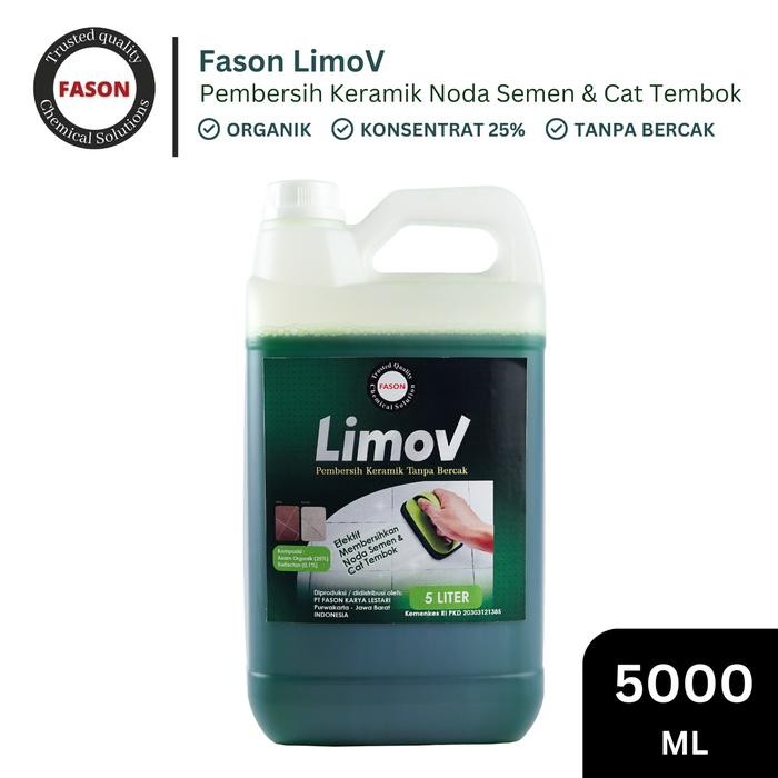 Pembersih Keramik Fason Limov 5 Liter