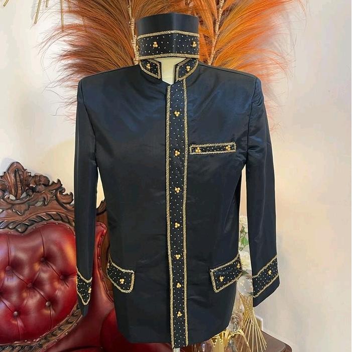 TERMURAH Beskap besan setelan Celana beskap orang tua pengantin Pria READY STOCK