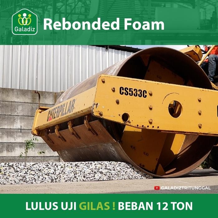 r352- Busa Rebonded / Rebonded Foam / Matras Density 50 Uk 160 X 200