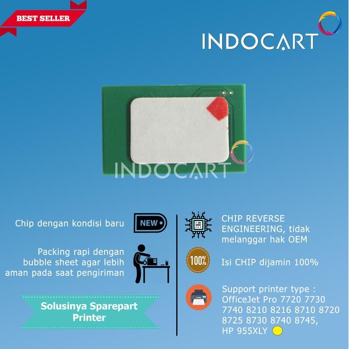 m8lx- Indocart Auto Reset Chip For Hp 955 Xl 955Xl