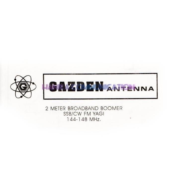 Gazden Boomer Antena Base VHF 144-148MHz Baru 2Meter Broadband FM Yagi