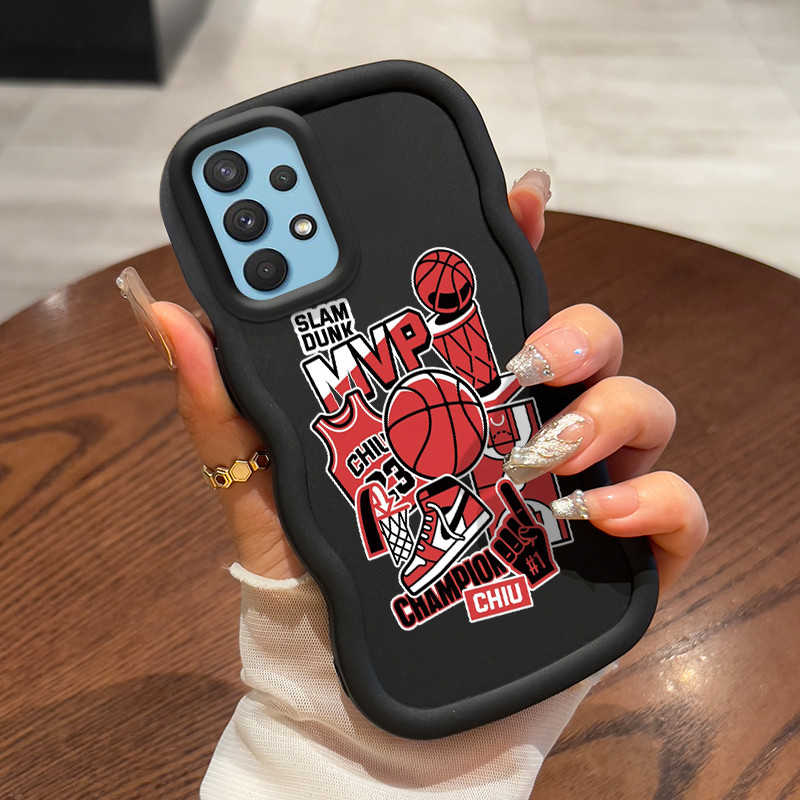 Casing HP Untuk Samsung A32 A31 A33 5G Case Pemain basket NEW Kesing Cesing Full Cover Kompetibel fo