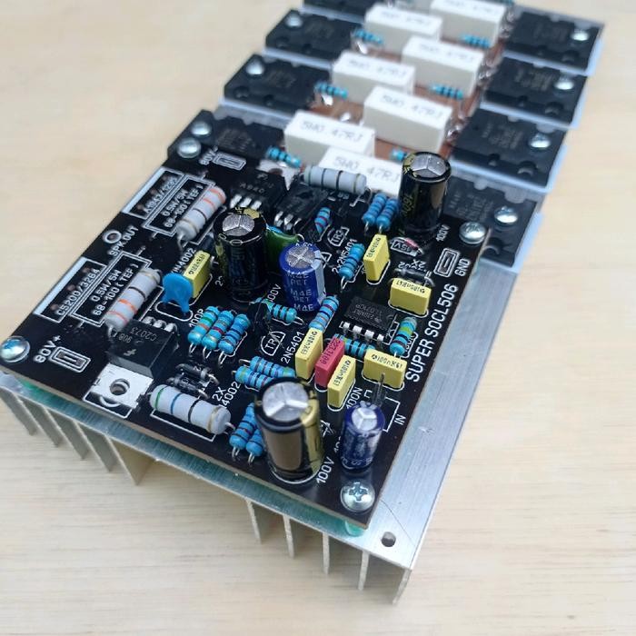 Amplifier socl 506 modif sublow 5set siap pakai Bass