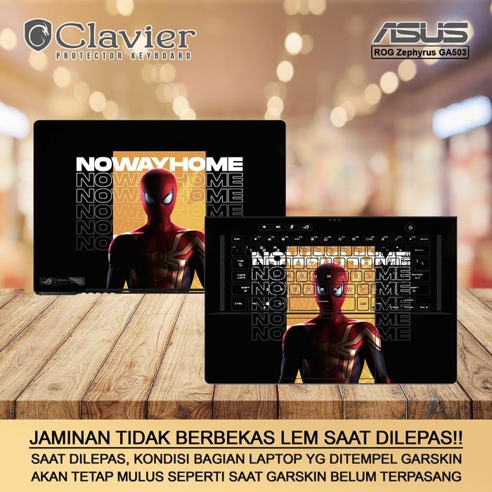 Cover Garskin Laptop Asus ROG GA503 GA503Q GA503QM GA503QR Skin Bening