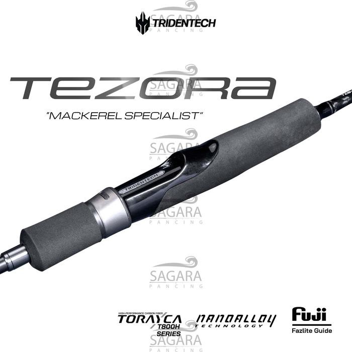 Joran Tridentech Tezora Spesialis Tenggiri Joran Casting Joran Light Jigging Ring Sudah Fuji
