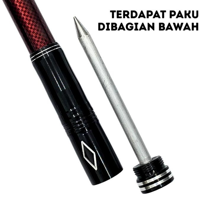 AquaPro Paket Set Joran Laut Telescopic Portable High Carbon dan Reel Pancing Metal Kuat untuk Laut