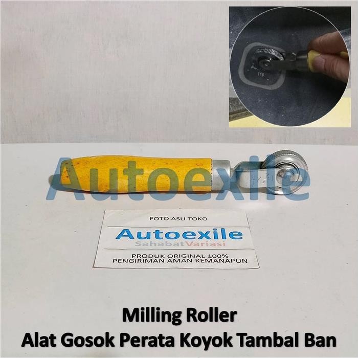 DISKON Milling Roller Alat Gosok Perata Pres Koyok Tambal Press Tempel Ban Luar READY STOCK