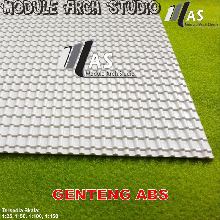 Maket Genteng Abs - Maket Atap - Abs Rooftile