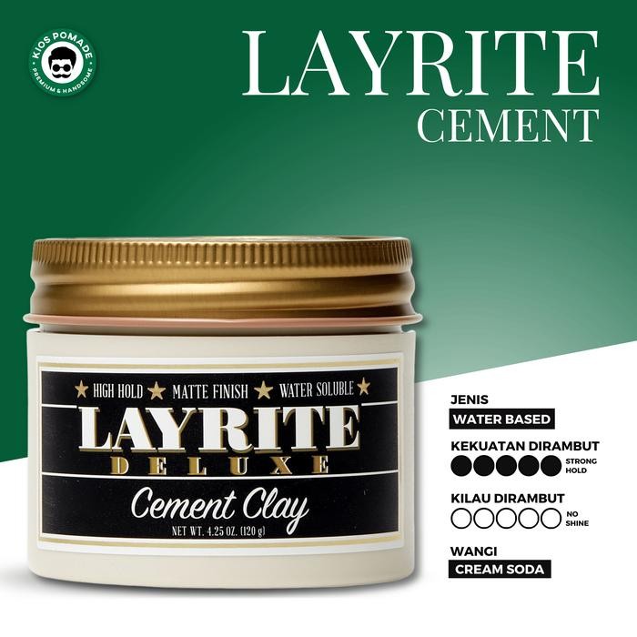 Terlaris Layrite Pomade Cement Clay Import Original SALE