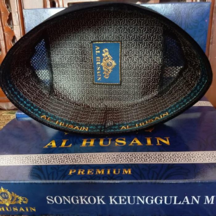 KirimCpT- Songkok Susun Dewasa Peci Susun Muslim Hitam,Kopyah Susun Hitam Kopiah Susun Tinggi 11