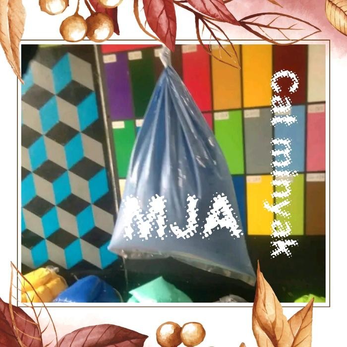 1kg promo cat minyak,besi,kayu, dan tahan air,cuaca,xtrim,cat interior dan xterior Abu Paint